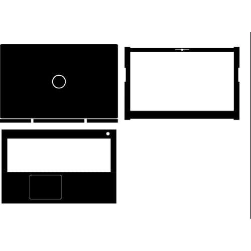 Carbon fiber Laptop Sticker Skin Decals Cover Protector for Dell Vostro 15 7580 15.6"