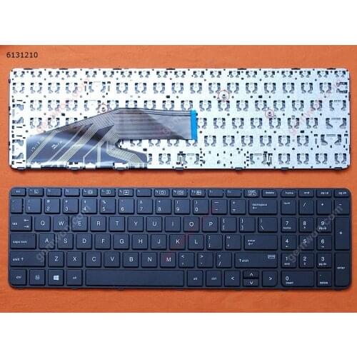 US Language New laptop notebook replacement keyboard for HP ProBook 450 G3 455 G3 470 G3 BLACK FRAME BLACK WIN8 OEM