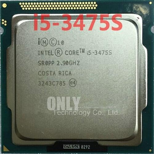 Intel Core i5-3475S i5 3475S Processor CPU LGA 1155 100% working properly Desktop Processor