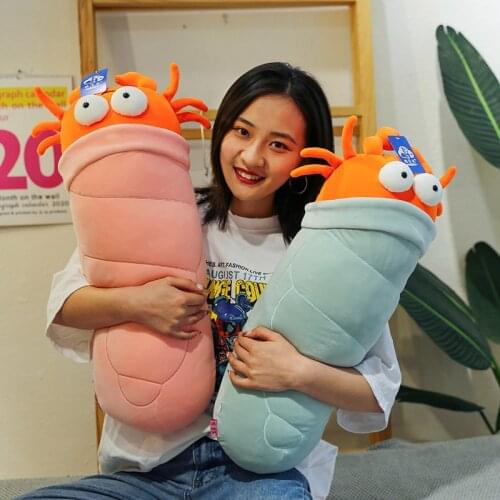 110Cm Cute Hermit Crab Animal Plush Doll Toy Lovely Stuffed Soft Pillow Plush Anime Animal Bed Sofa Chair Decor Girl Children