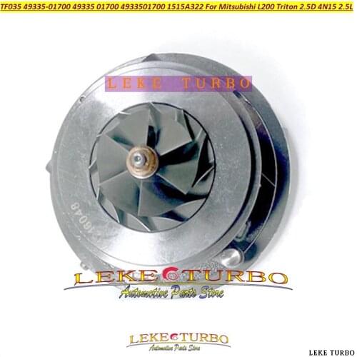 Turbo Cartridge CHRA Core TF035 49335-01700 49335 01700 4933501700 1515A322 1515 A322 For Mitsubishi L200 Triton 2.5D 4N15 2.5L