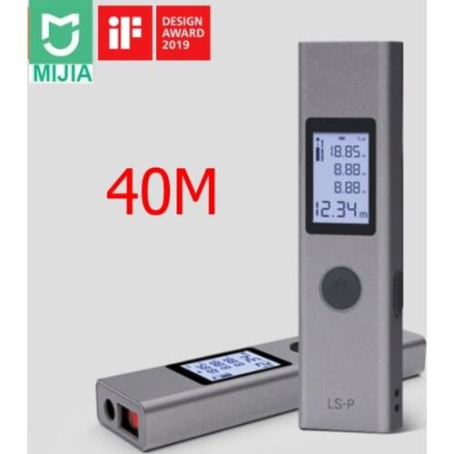 Xiaomi 40M Laser Rangefinder Measurement Precision Flash Charging Portable Handheld Distance Meter USB High Laser Range Finder