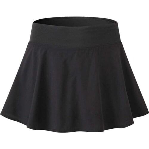 Women High Waist School Uniform Skirts Girls Mini Tennis Skirt Pleated Runs Skirt With Shorts Sporting Fitness Skirts 2074