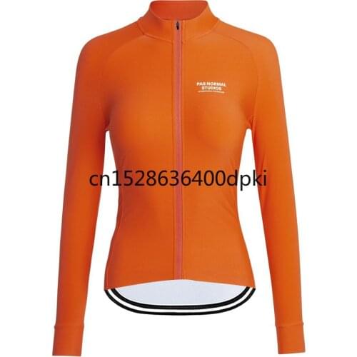 Women Spring Autumn Cycling Jersey MTB Bike Jersey Shirt Long Sleeve PNS Pro Team Cycling Top Bicycle Wear Ropa Maillot Ciclismo