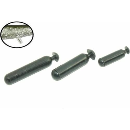 Worm Jig Rattles S/M/L 10 Pcs for Fish Lure Soft Baits Shake Attract Fly Fishing