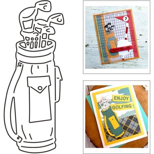 2021 New Golf Metal Cutting Dies For Mould Cut Craft Making Greeting Card Paper Decoration Album and Scrapbooking DIY No Stamps