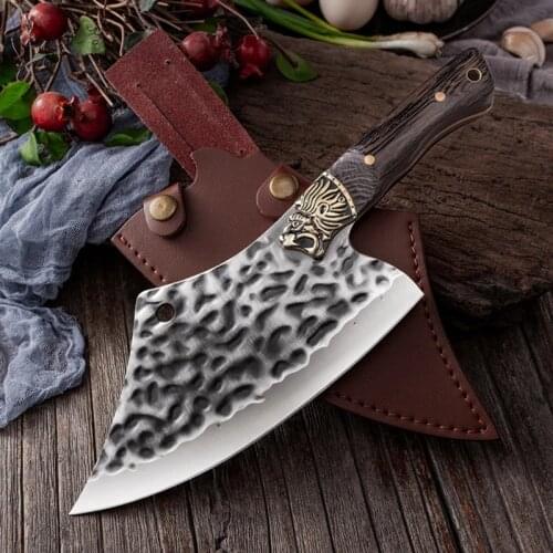 Stainless steel household kitchen knives, kitchen cooking knives, meat cleavers, chopping knives, sharp butcher knives