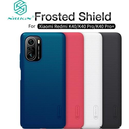 For Xiaomi Redmi K40 Pro POCO F3 Case Super Frosted Shield Hard Matte Cover with Salient Case Dot Design For Mi 11i Nillkin