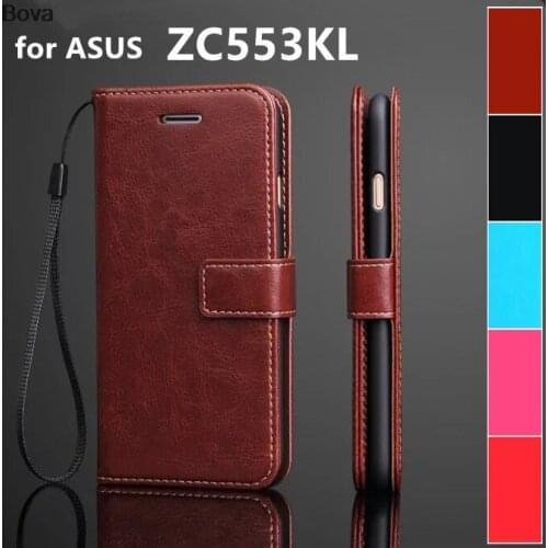 Card holder cover case for ASUS Zenfone 3 Max ZC553KL 5.5-inch leather phone case wallet flip Case protective cover fundas coque