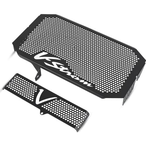DL650 Grill Motor Parts Radiator Guard Grille Cover Cooler Protector For Suzuki 650 DL 650 2004-2011 2010 2009 2008 2007 2006