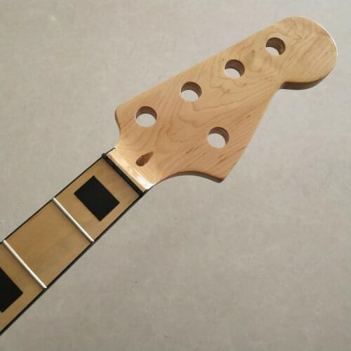 Bass Guitar Neck Maple 20 Fret Maple fingerboard Inaly 34inch 5 String