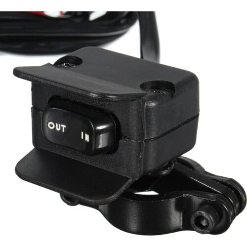 Motorcycle ATV/UTV 3 Meters Winch Rocker Switch Handlebar Control Line Warn Kits 12V Full Sealed Switch Connectors Supplies