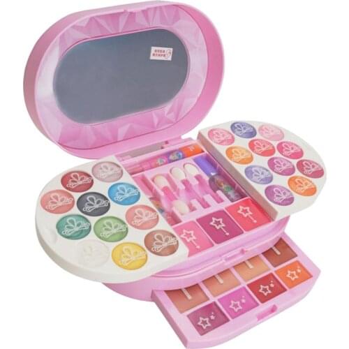 Washable Pretend Kids Make Up Gifts Set NON-TOXIC Makeup Beauty Dressing Toys