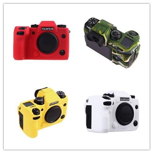 Soft Silicone Rubber Camera Protective Body Case Skin For FUJIFILM fuji X-H1 XH1 Camera Bag protector Cover