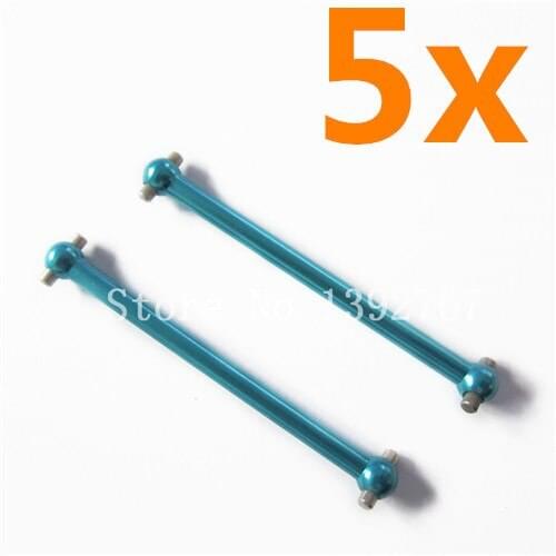 Wholesale 5Pairs HSP 580027 F/R Dogbone 46mm WLtoys A959 A969 A979 Upgrade Parts 5.3*50.8mm A959-07 For RC 1/18 Car CNC