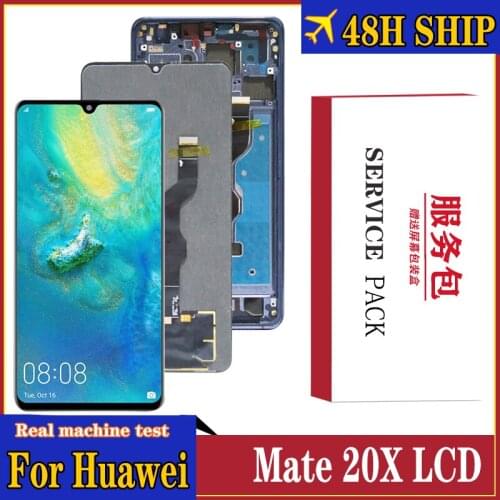 Original Screen for Huawei Mate 20 X LCD Display Digitizer Assembly Touch Display Apply to Huawei Mate 20X Display for EVR-L29