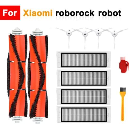 Robot Vacuum Cleaner Hepa Filter Side Brush Main Brush For Xiaomi Mi 1 1S Roborock S5 S50 Max Mijia Vacuum Cleaner Accessories