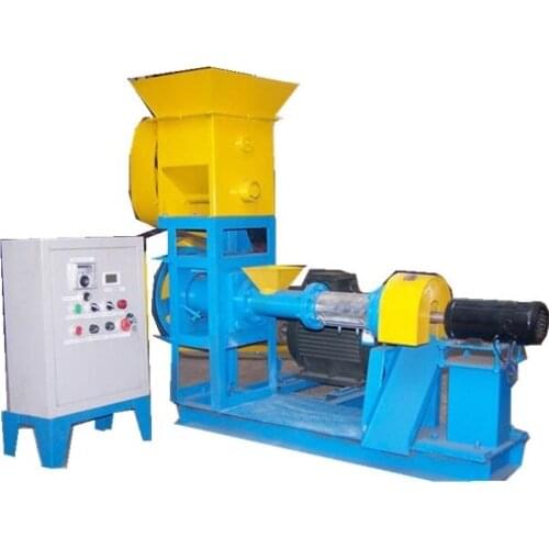 Widely used 300-400 kg/h dog cat bird fish floating feed pellet extruder meal maker machine