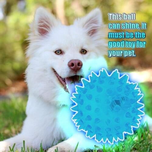 Lovely Dog Puppies Cat Pet Hedgehog Ball Rubber Bell Sound Ball Creative Funny Playing Toy For Pets Enjoyable Gifts