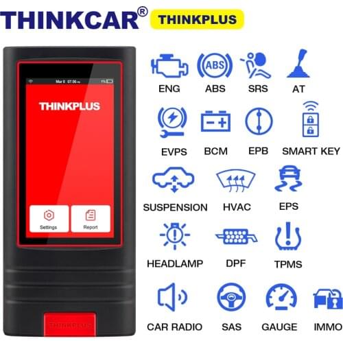 Thinkcar Thinkplus AI Full system OBD2 car diagnostic tool Auto operation Fast code reader scanner