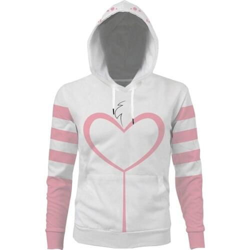 Hazbin Cosplay Hotel ANGLEDUST 3D Print Hoodie Adult Jacket Sweatshirt Pullover Coat