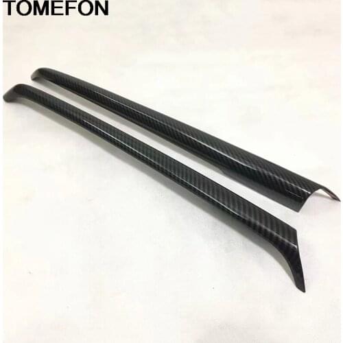 TOMEFON For Mazda CX-5 CX5 2017 2018 2019 Gear Shifter Panel Control Strip Frame Cover Trim Interior Accessories ABS Chrome