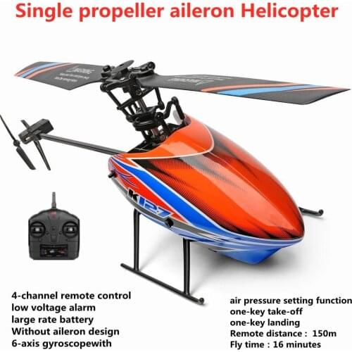 RC Helicopter One Button Return Large Rate Battery Electric RC Airplane 16 Mins Fight Time RTF For Outdoor Glider Toys Model
