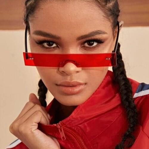 Vintage Rectangle Sunglasses Women Small Glasses Female Square Retro Sun Glasses For Male Luxury Brand Gafas De Sol Mujer