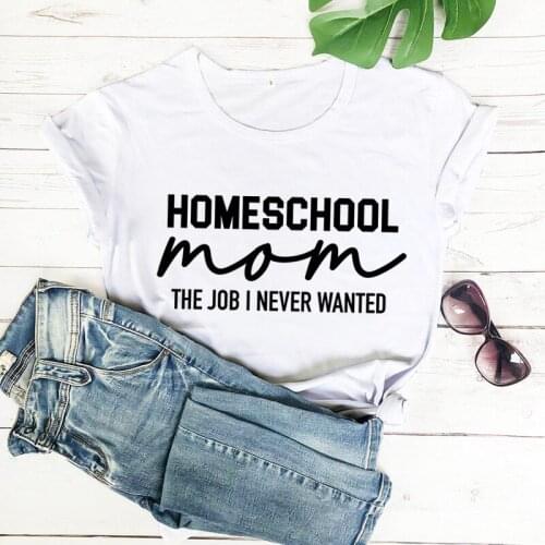 Funny T Shirt Homeschool Quarantine Shirt Social Distancing Shirt Mom Life Shirts Homeschool Mom New Arrival