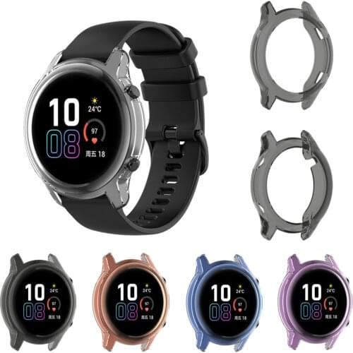 TPU Protective Cover Soft Shell Case For Huawei Honor Magic Watch 2 46mm 42mm Protector Sleeve Frame Smart Watch Accessories