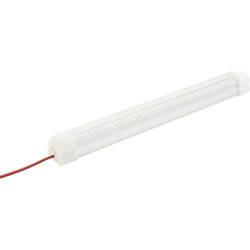 2x 108 LED Car Interior White Strip Light Bar Car Interior Lamp for t.u.k.Camper T3EF