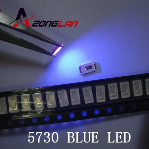 5730/5630 1000PCS SMD Blue LED Light Emitting Diode SMD LED 5730 blue Surface Mount Led 460-470NM 3.0-3.6V Ultra Birght Led