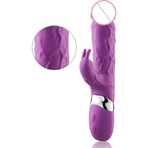 7 Frequency vibrating Powerful Rabbit vibrator Stimulate Vibrating Silicone soft body Massage tool love toy for Women Adult