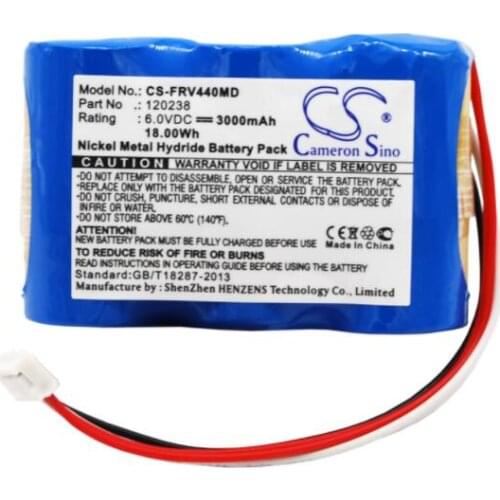 Cameron Sino 3000mah battery for FRESENIUS infusion pump Optima MS Fresenius Vial MCM550 ST RC3000SC05AA