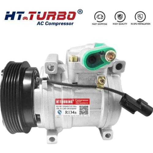 For 977010x100 97701-0x100 97701-1Y000 977011Y000 F500QQ7AA02 HS11 Auto Air AC A/C Compressor for kia picanto / HYUNDAI i10 5PK