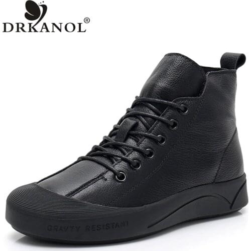 DRKANOL Women's Ankle Boots