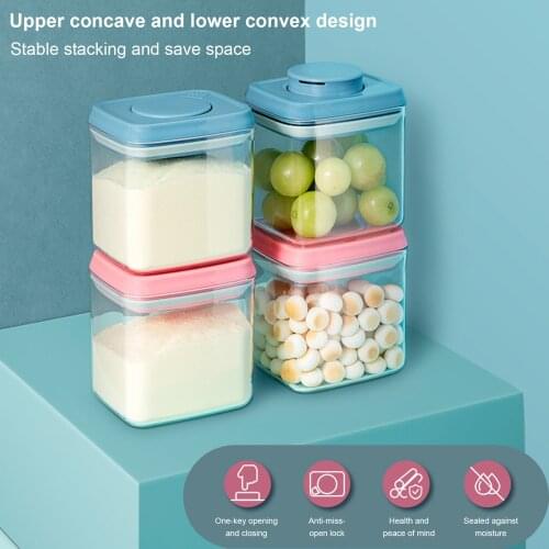 Leak-proof Sealed Jar Snack Nut Jar Coffee Beans Milk Power Jar 320ml Kitchen Food Fruit Seasoning Storage Tank