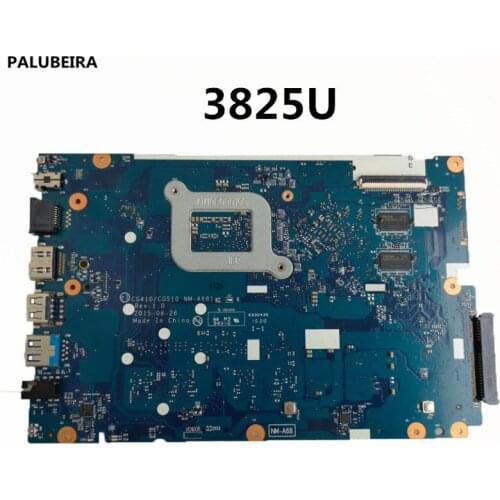 PALUBEIRA CG410/CG510 NM-A681 mainboard For Lenovo Ideapad 100-15IBY 100-15IBD Notebook Motherboard with 3825U CPU