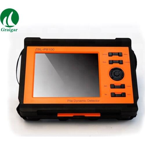 Multi-channel Pile Dynamic Foundation Pile Dynamic Detector ZBL-P8100 measure reflected wave speed accurately