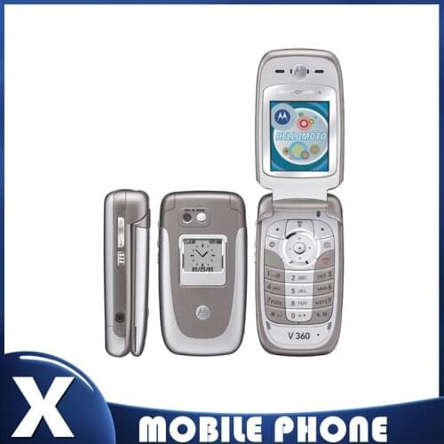 Motorola V360 Refurbished-Original Unlocked Cheap Old Used Mobile Phone