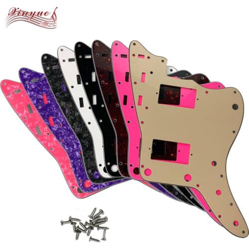 Pleroo Great qulitity Pickguard For US Jazzmaster Guitar Pickguard with PAF Humbucker