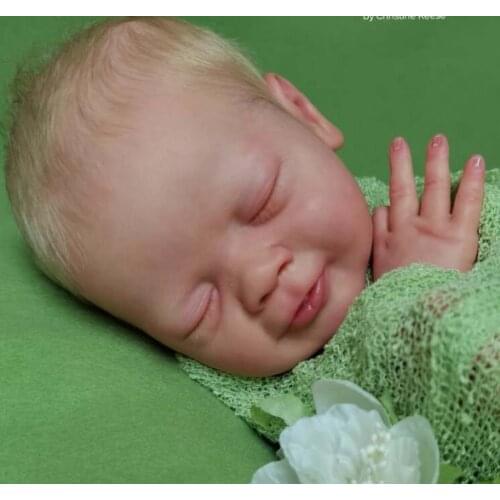 NPK 20inch Reborn Doll Kit Vito Lifelike Newborn Size unfinished Doll Parts