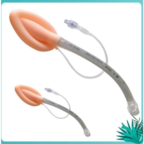 Disposable standard reinforced Medical Silicone Laryngeal Airway establish artificial airway Medical teaching