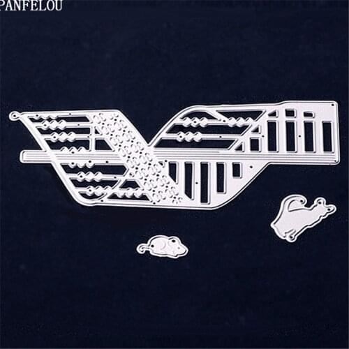 PANFELOU Easter Cat scratch board Scrapbooking card album paper die metal craft stencils punch cuts dies cutting