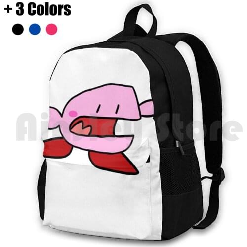 Poyo Outdoor Hiking Backpack Riding Climbing Sports Bag Movie Nintendo Video Games Yellow Detective Film 2019 Cute Adorable