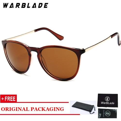 WarBLade 2020 New Fashion Women Round Style Sunglasses Vintage Classic Brand Design Cat Eye Sun Glasses Oculos De Sol Feminino