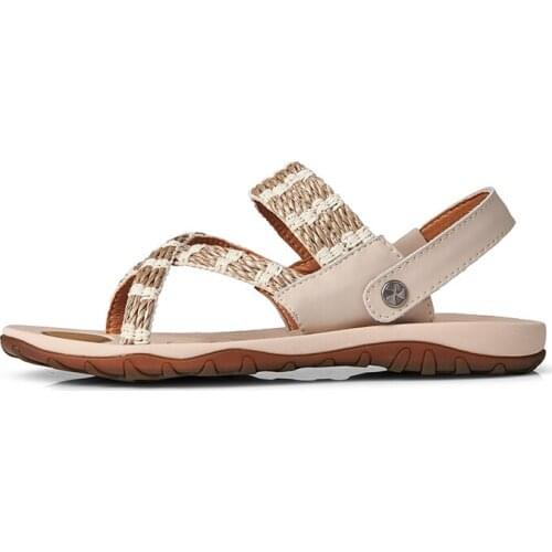 Sports masculina sandal piel slip de summer flat hombre strap men lightweight leather outdoor comfort shoes mens in geta 39 for