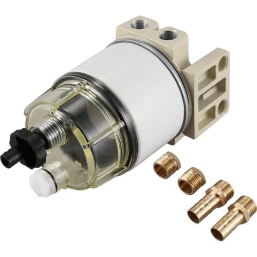 R12T Fuel/ Water Separator Filter Engine for Racor 140R 120At S3240 Npt Zg1/4-19 Automotive Parts Complete Combo Filter