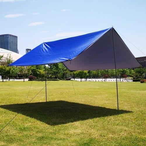 Outdoor field camping portable heightening 2m canopy tent, sunshade beach pergola with support