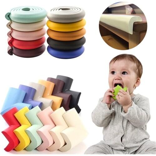 2M Baby Safety Protection From Children Corner Protector Table Desk Edge Guard Strip Corners On Furniture Silicone Corners